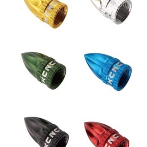 KCNC Alloy Schrader Valve Caps